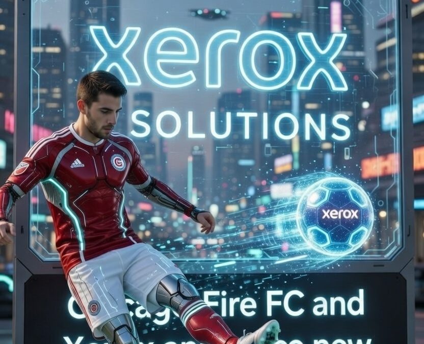 Chicago Fire FC Soccer and Xerox Announce New Technology Partnership.